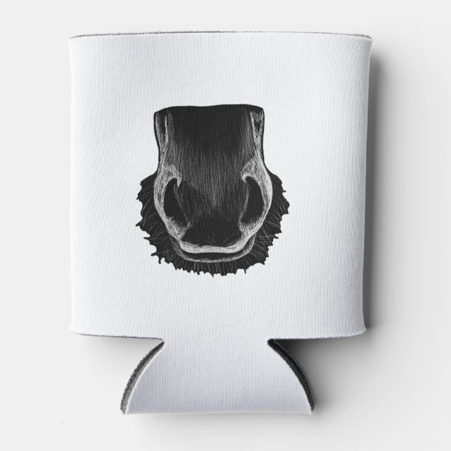 Horse Muzzle Can Cooler (Front)