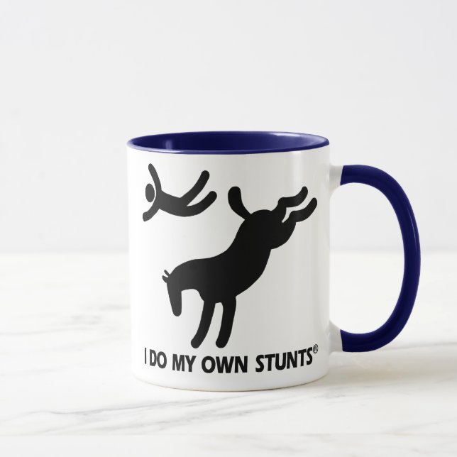 Horse My Own Stunts Mug (Right)