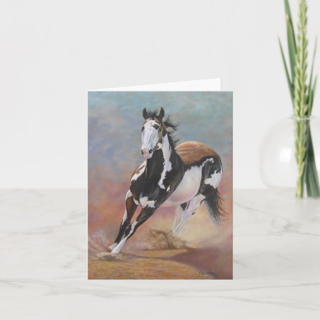 horse note card (Front)