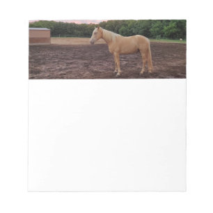 Horse notepad
