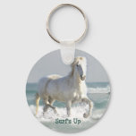 Horse Ocean Beauty  Keychain at Zazzle