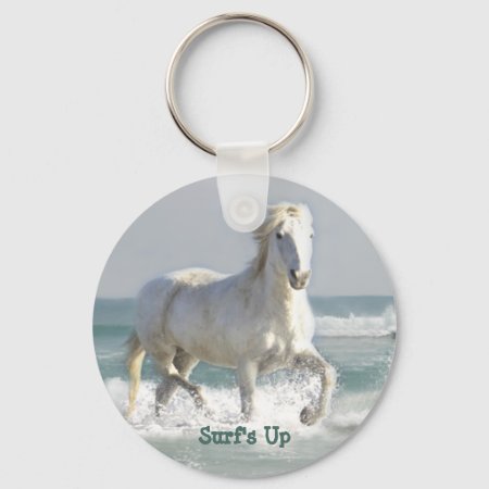 Horse Ocean Beauty  Keychain