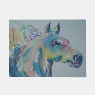 Horse of Many Colors Doormat