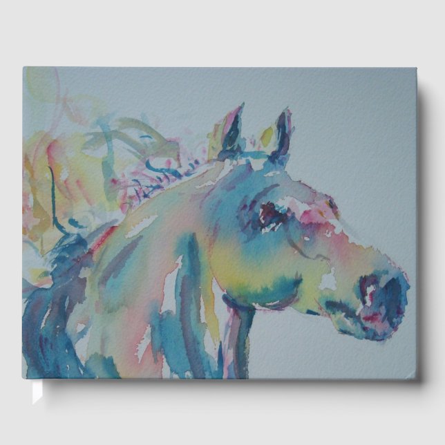 Horse of Many Colors Guest Book (Front)