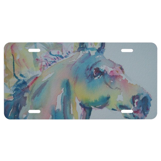Horse of Many Colors License Plate (Front)