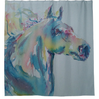 Horse of Many Colors Shower Curtain