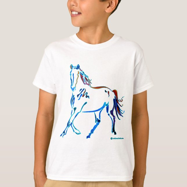 Horse of Many Colors T-Shirt (Front)
