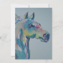 Horse of Many Colors Thank You Card