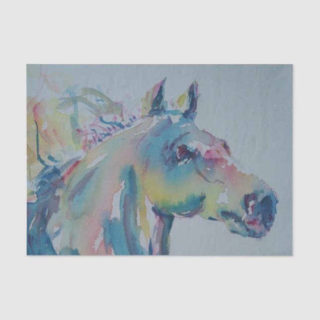 Horse of Many Colors Tissue Paper (Front)