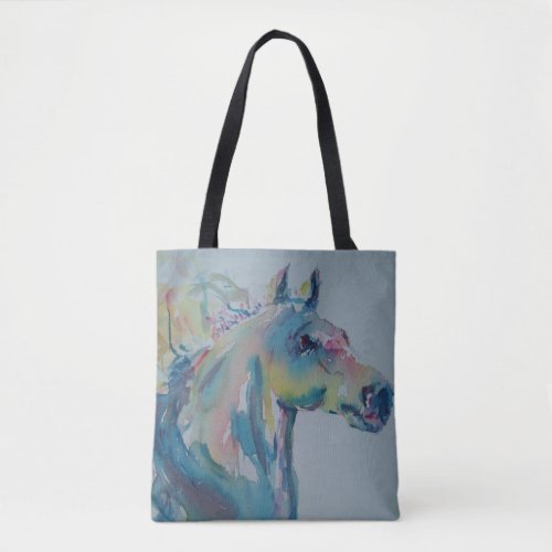 Horse of Many Colors Tote Bag