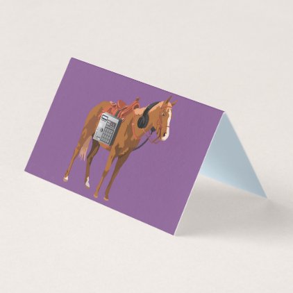 Horse Of Music Business Card