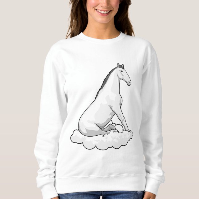 Horse on Cloud Sweatshirt (Front)