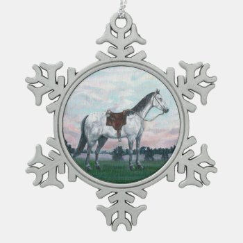 Horse Ornament by mlmmlm777art at Zazzle