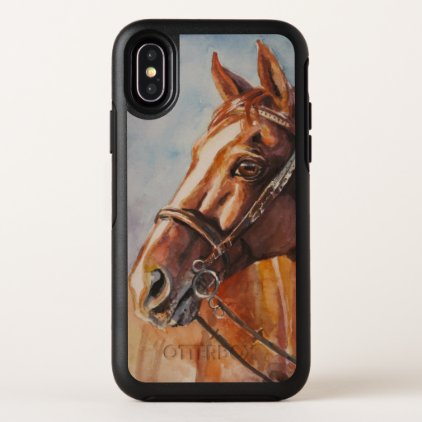 Horse OtterBox Symmetry iPhone X Case