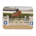 Horse Over Fence Flexible Magnet