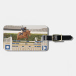 Horse Over Fence Luggage Tag at Zazzle