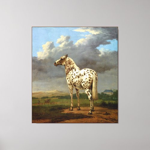 horse  painting 9 canvas print