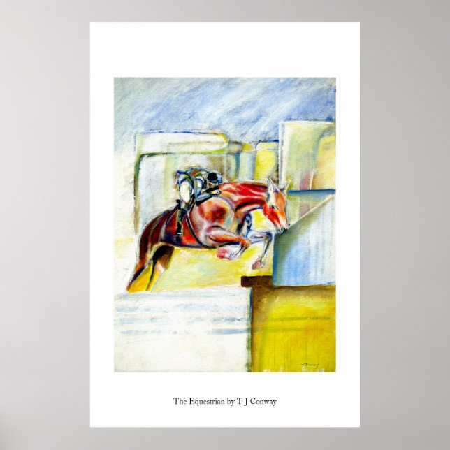 horse painting poster (Front)
