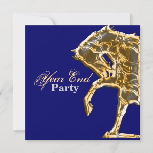 Horse party show event racing custom invites