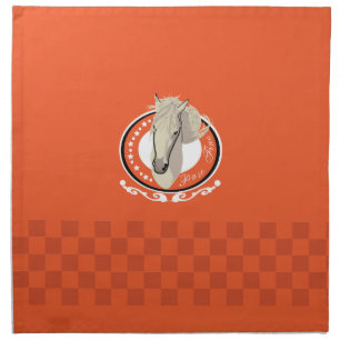 Horse paso fino napkin