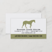 Horse - Personal Business Card (Front/Back)