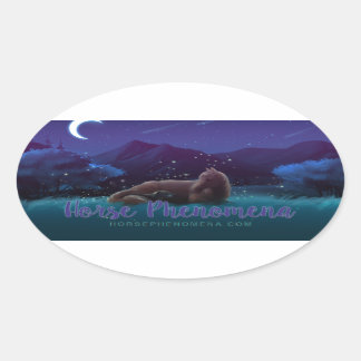 Horse Phenomena Night Sticker