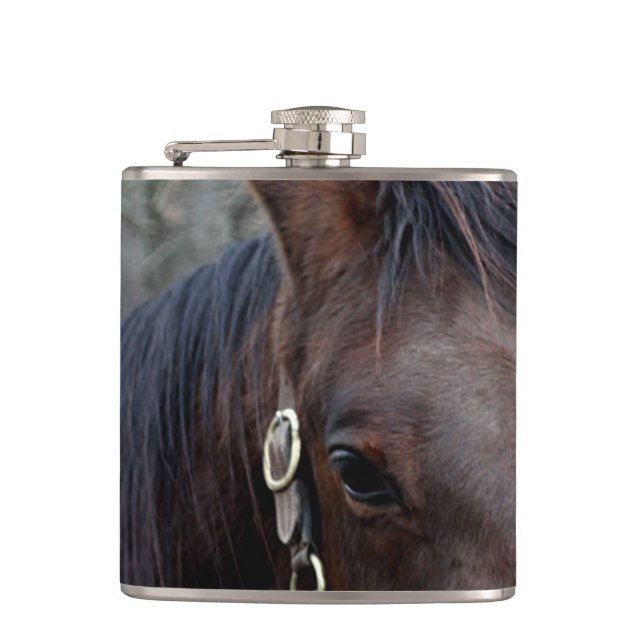 Horse photo flask (Front)