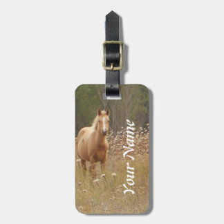 Horse Photography Luggage Tag