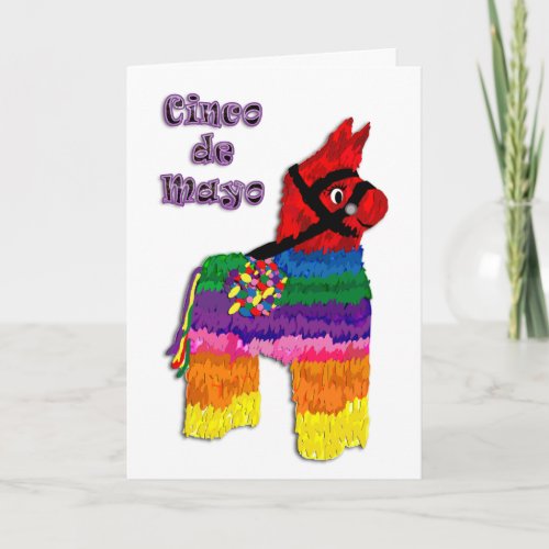 Horse Pinata Cinco de Mayo Invitation