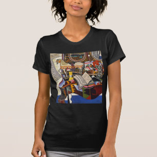 Horse Pipe Red Flower by Joan Miro T-Shirt