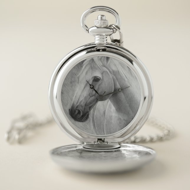 Horse Pocket Watch (Inside)