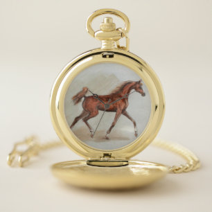 Horse Pocket Watch by Hevener