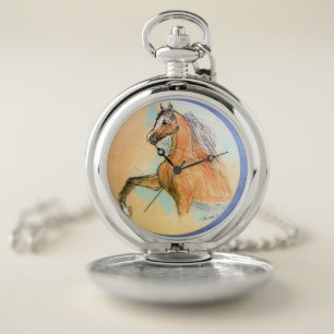 Horse Pocket Watch by Hevener