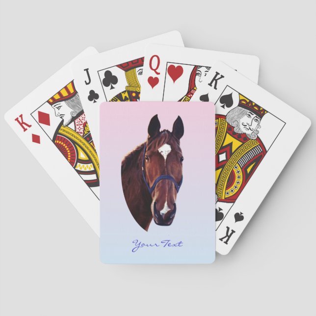 Horse Poker Cards (Back)