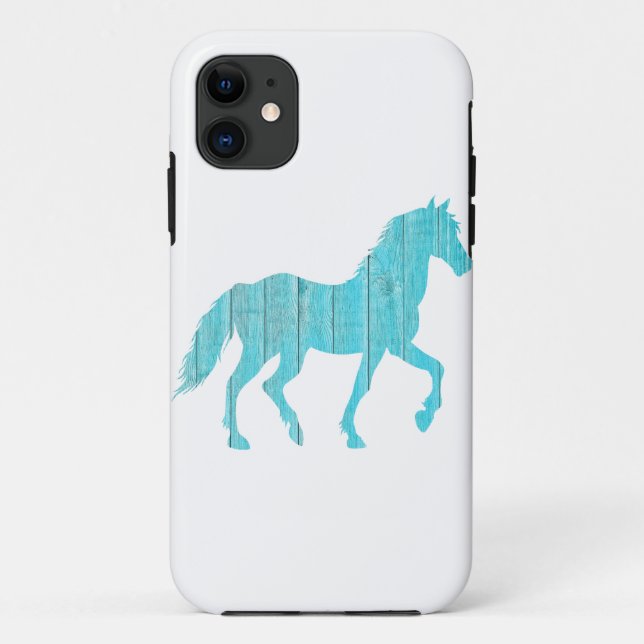 horse pony  animal  stallion,  mustang  silhouette Case-Mate iPhone case (Back)