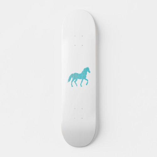 horse pony  animal  stallion  mustang  silhouette skateboard