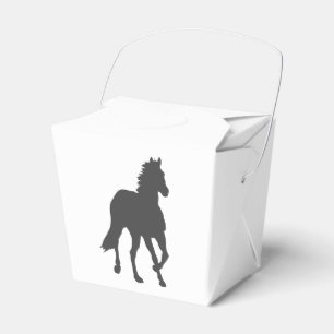 Horse Pony Western Country Equestrian Farm Party Favor Boxes