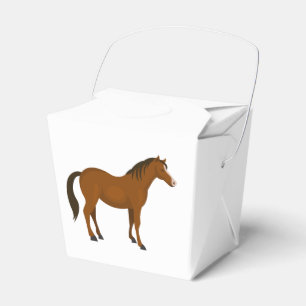 Horse Pony Western Country Equestrian Farm Party Favor Boxes