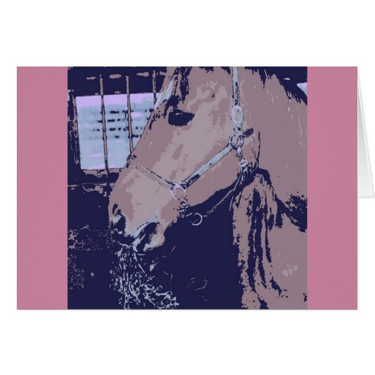 Horse Pop Art (Front Horizontal)