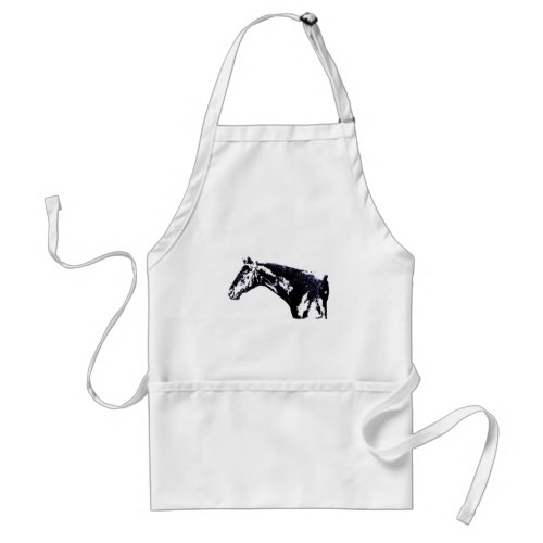 Horse Pop Art Adult Apron