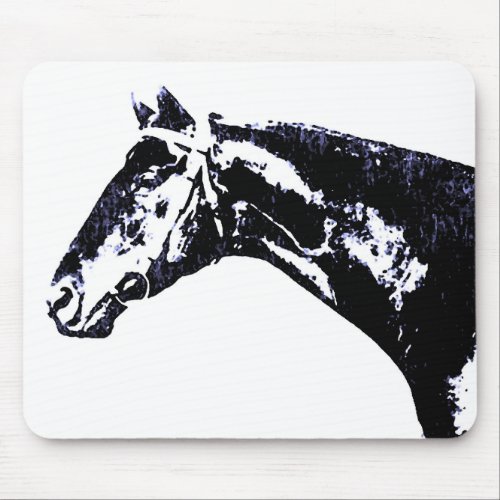 Horse Pop Art Mouse Pad