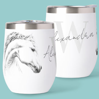 Horse portrait Animal drawing Equestrian art Name