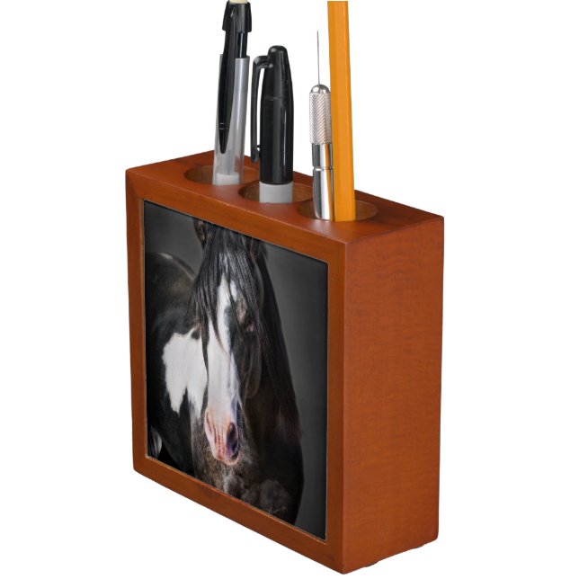 Horse Portrait II Pencil/Pen Holder (In Situ)