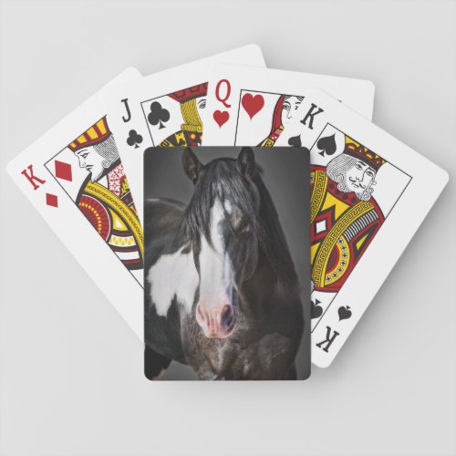 Horse Portrait II Poker Cards