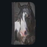 Horse Portrait II Samsung S4 Wallet Case<br><div class="desc">Animals</div>
