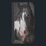 Horse Portrait II Samsung S4 Wallet Case<br><div class="desc">Animals</div>