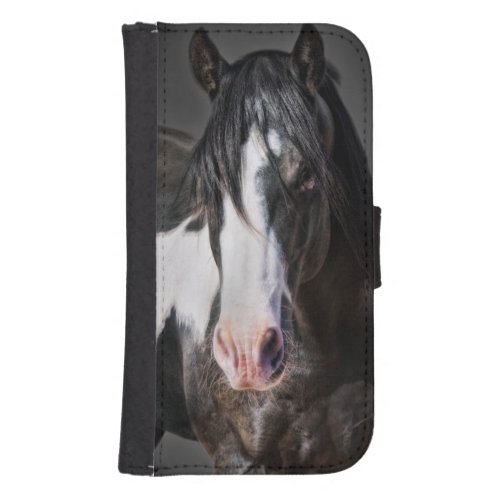 Horse Portrait II Samsung S4 Wallet Case