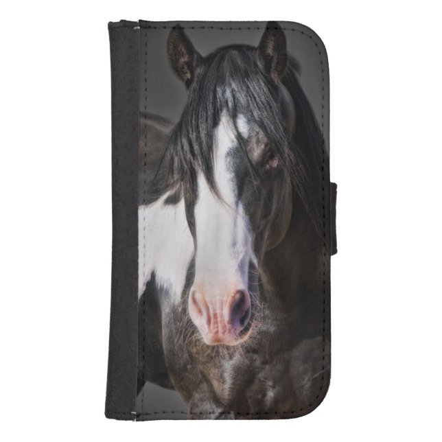 Horse Portrait II Samsung Galaxy Wallet Case (Front)