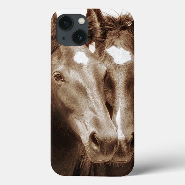 Horse Portrait III Case-Mate iPhone Case (Back)
