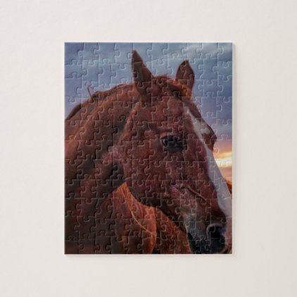 Horse Portrait Jigsaw Puzzle